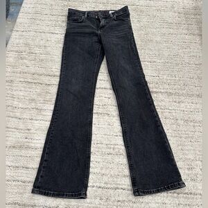 Zara Black Flared Bootcut Jeans